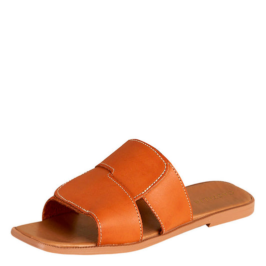 Sandalia de Piso Para Mujer CASTALIA 337-78 Tan