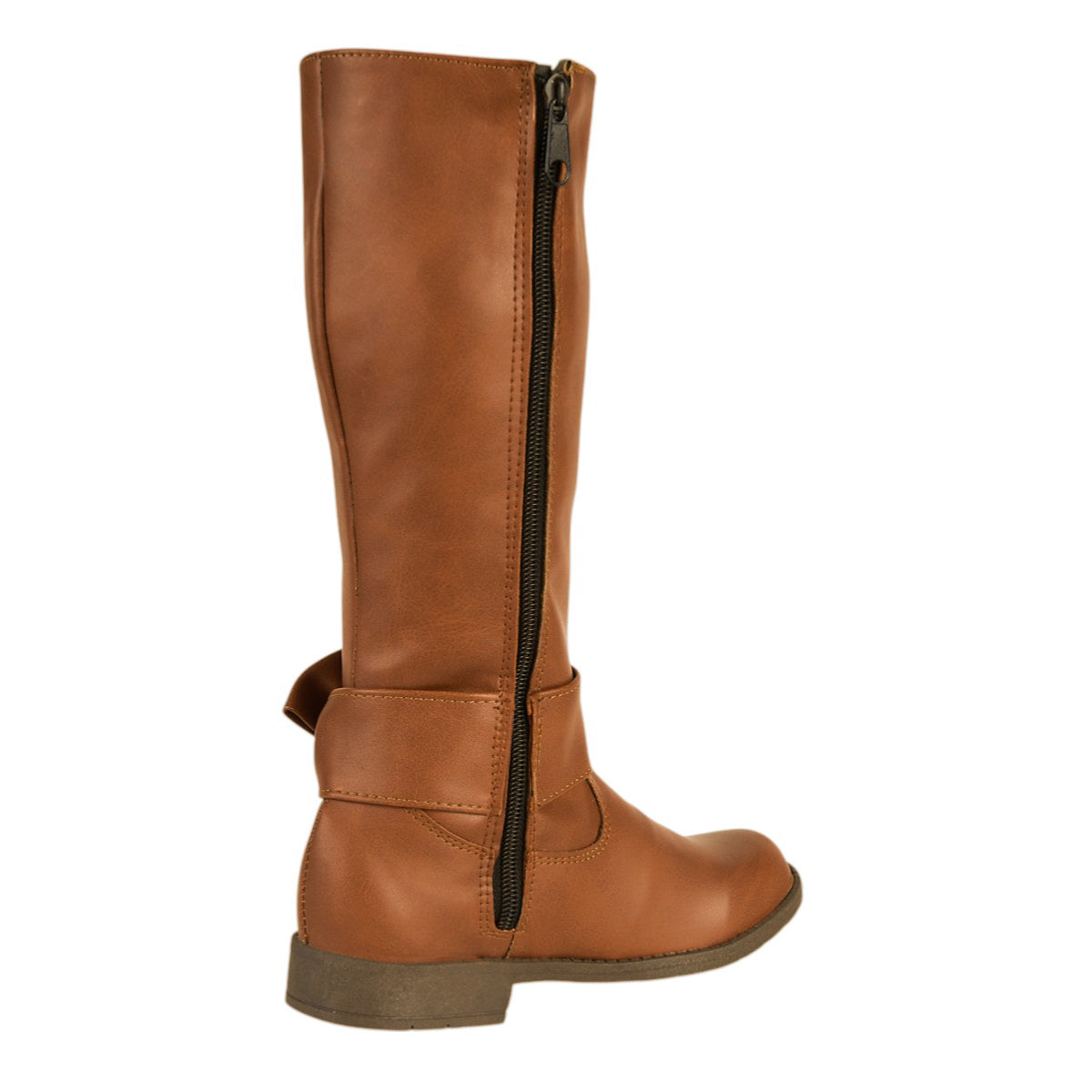 Bota Para Niña Castalia Con Detalle De Moño Cierre Lateral