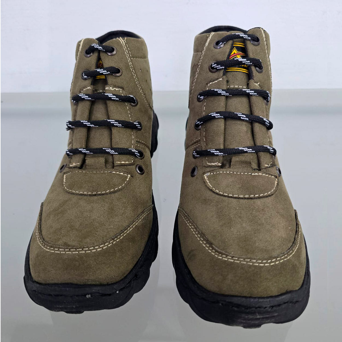 Bota de Gamuza Para Hombre CASTALIA 403-57 Sage Uso Rudo