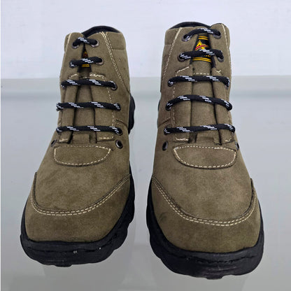 Bota de Gamuza Para Hombre CASTALIA 403-57 Sage Uso Rudo