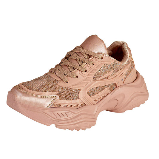 Tenis Urbano Mujer CASTALIA 419-67 Maquillaje Suela Ancha