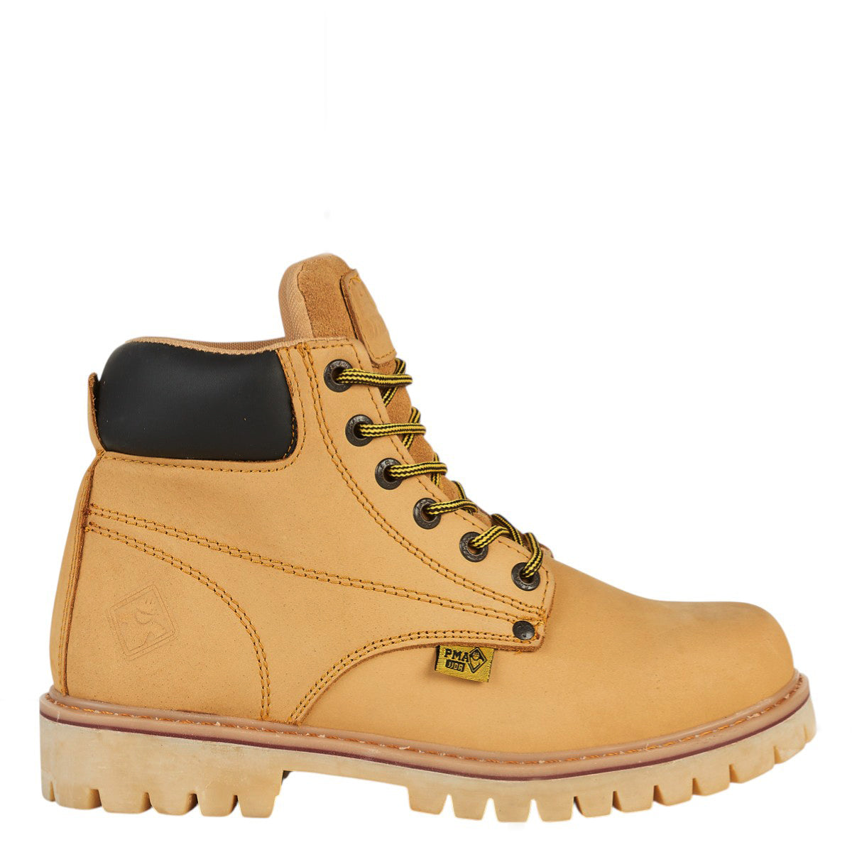 Bota Casual Para Hombre Castalia 476-65 Miel Acabado Buck