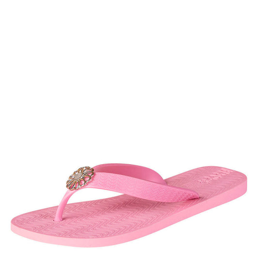 Sandalia Para Mujer CASTALIA 507-102 Detalle de Flor