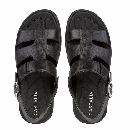Sandalia Duo Pack Para Hombre CASTALIA 507-140 Negro y Café
