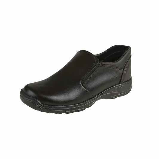 Zapato Escolar Para Niño CASTALIA Negro Resorte ajustable