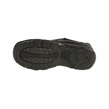 Zapato Escolar Para Niño CASTALIA Negro Resorte ajustable