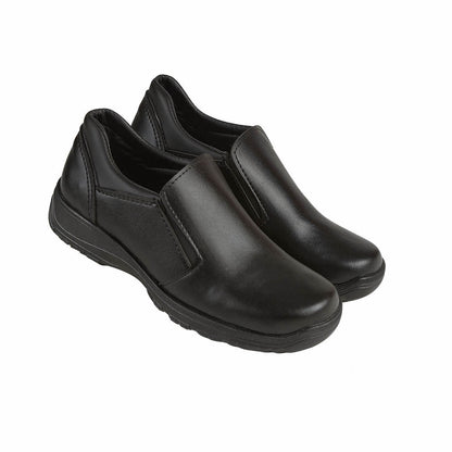 Zapato Escolar Para Niño CASTALIA Negro Resorte ajustable