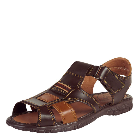Huarache Para Hombre Castalia 535-117 Moka