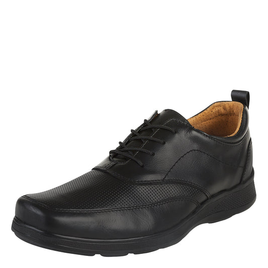 Zapato Casual Para Hombre Castalia 574-32 Negro Con Cordones
