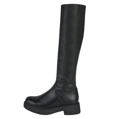 Bota Larga Para Mujer Castalia 584-101 Negro