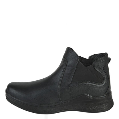 Botín Para Mujer Castalia 614-95 Negro Elástico Ajustable
