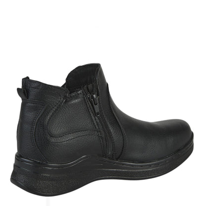 Botín Para Mujer Castalia 614-95 Negro Elástico Ajustable