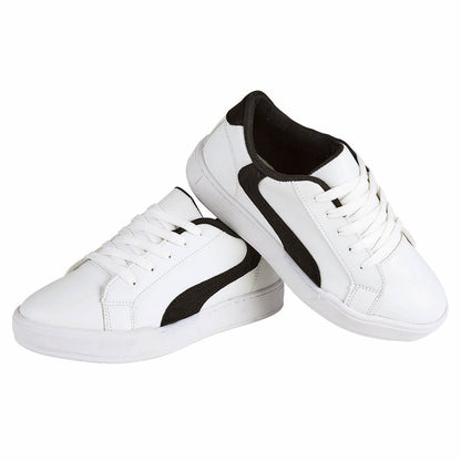 Tenis Urbano Para Mujer CASTALIA 659-104 Blanco con Negro