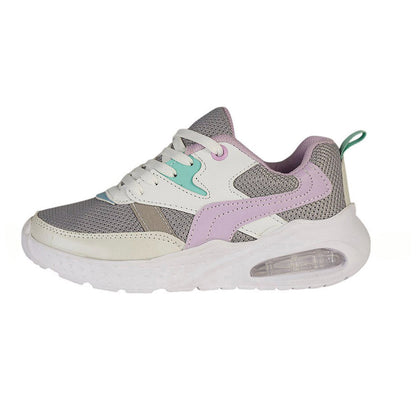 Tenis Para Niña CASTALIA 659-121 Gris con Válvula de Aire