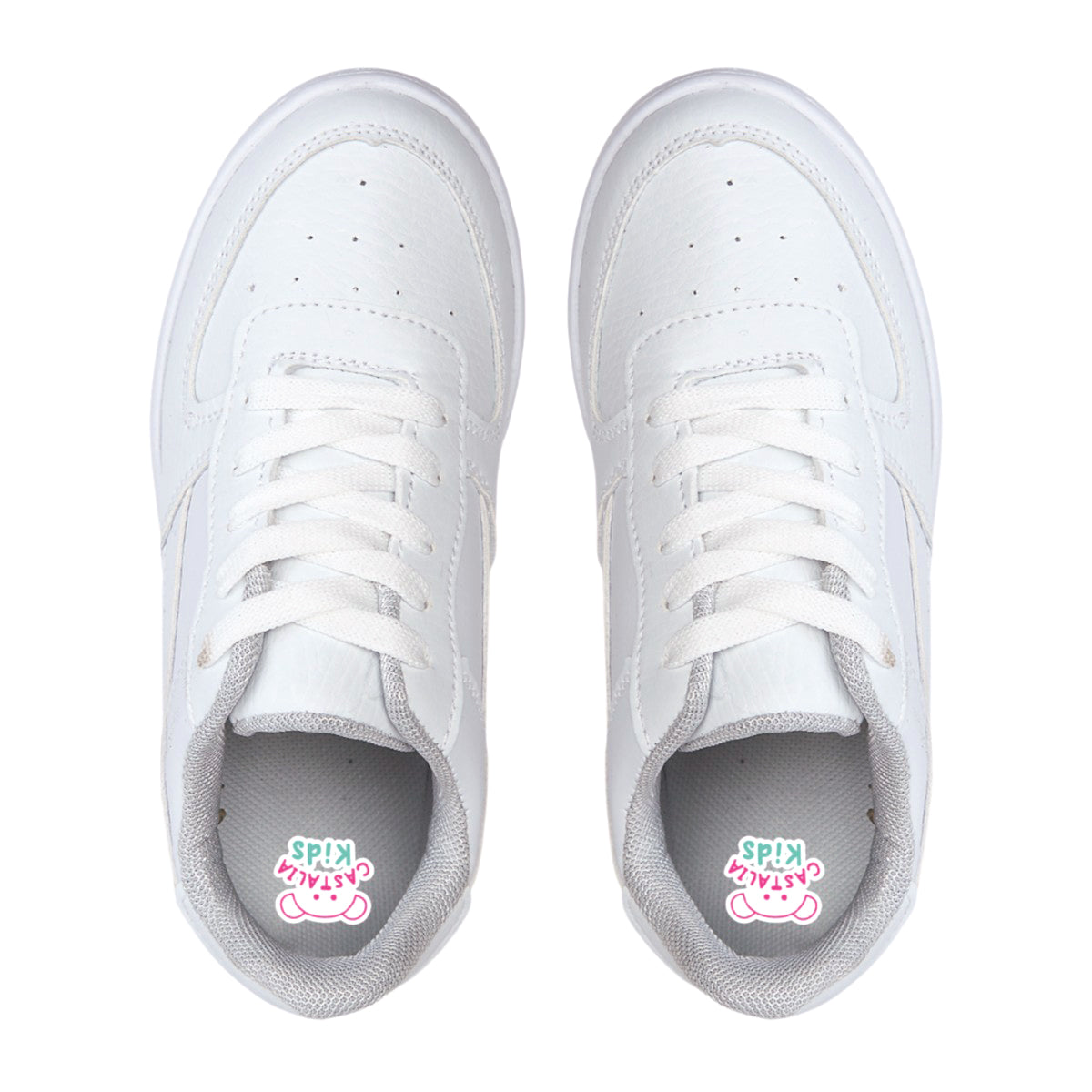 Tenis Para Niños Castalia 659-125 Blanco