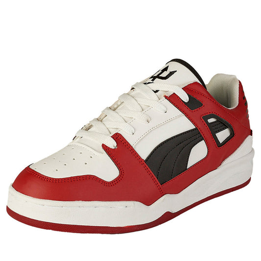 Tenis Urbano Para Hombre CASTALIA 695-07 Blanco con Rojo