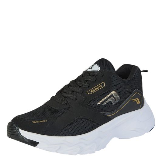 Tenis Deportivo Para Mujer Castalia 701-005 Negro Suela Doble Soporte