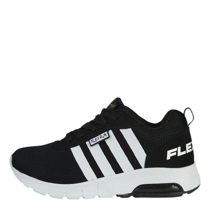 Tenis Deportivo Para Niño Castalia 708-005 Negro Con Blanco