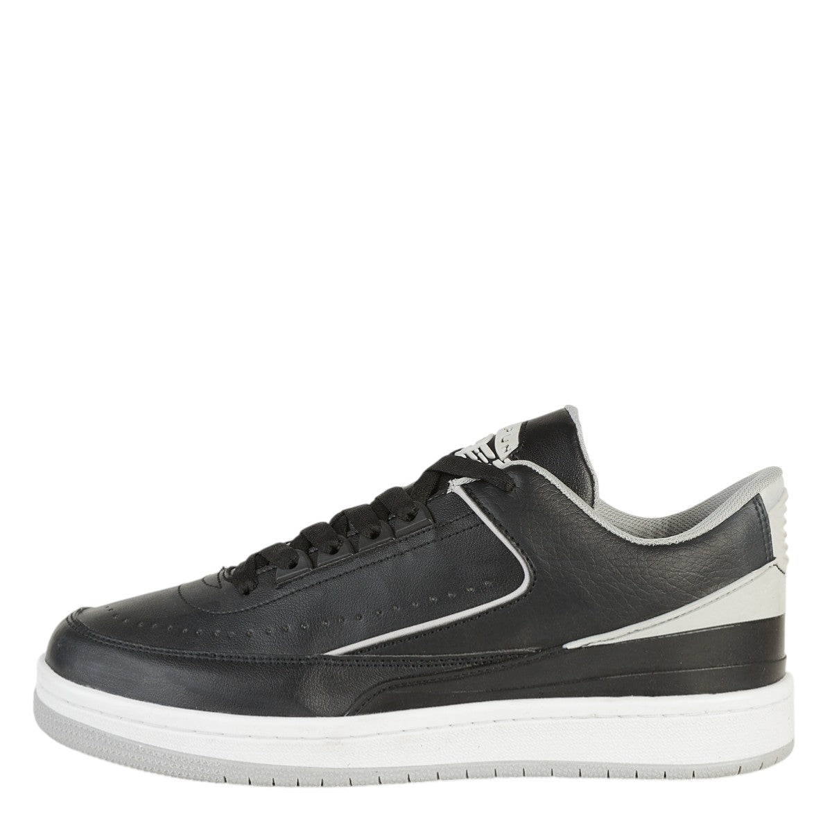 Tenis Urban Para Hombre Castalia 708-006 Negro Con Gris
