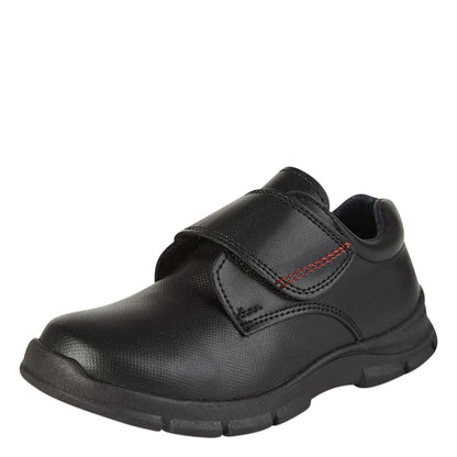 Zapato Escolar Para Niño CASTALIA 751-007 Negro Cinta Autoadherente