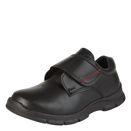 Zapato Escolar Para Niño CASTALIA 751-007 Negro Cinta Autoadherente