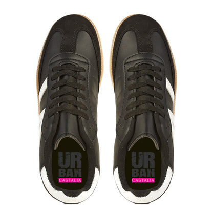 Tenis Urbano Para Mujer Castalia Con Detalles En Gamuza