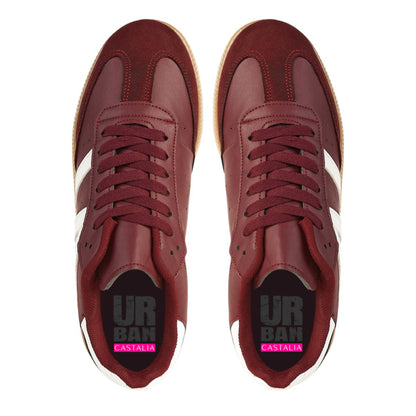 Tenis Urbano Para Mujer Castalia Con Detalles En Gamuza