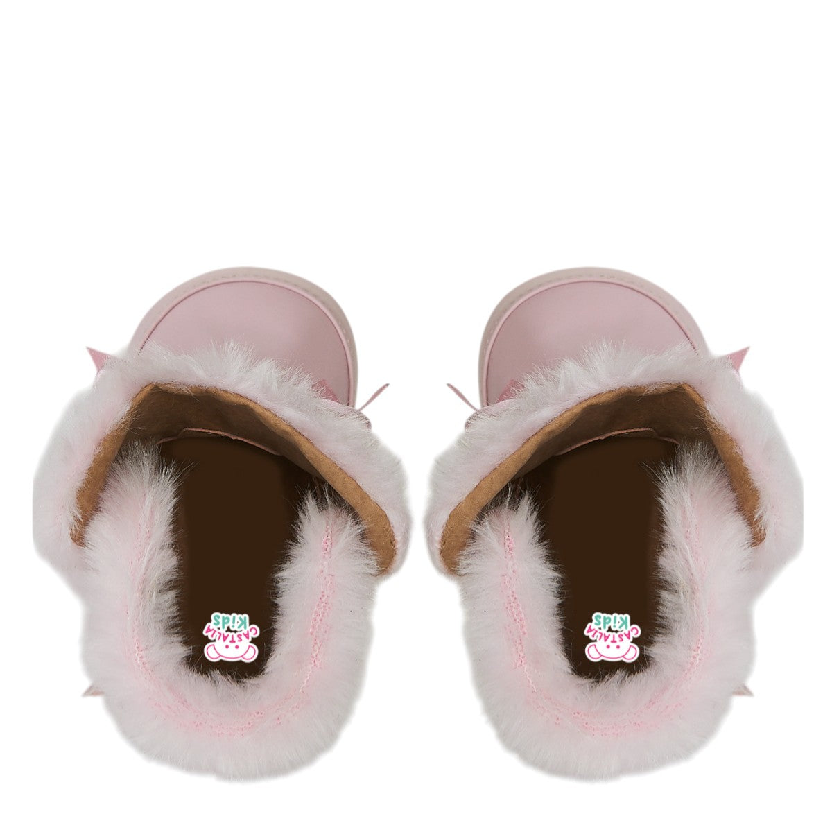 Bota Para Bebé Niña Castalia 790-005 Rosa Con Peluche