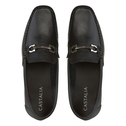 Zapato Casual Para Hombre Castalia 793-003 Con Detalle Plata