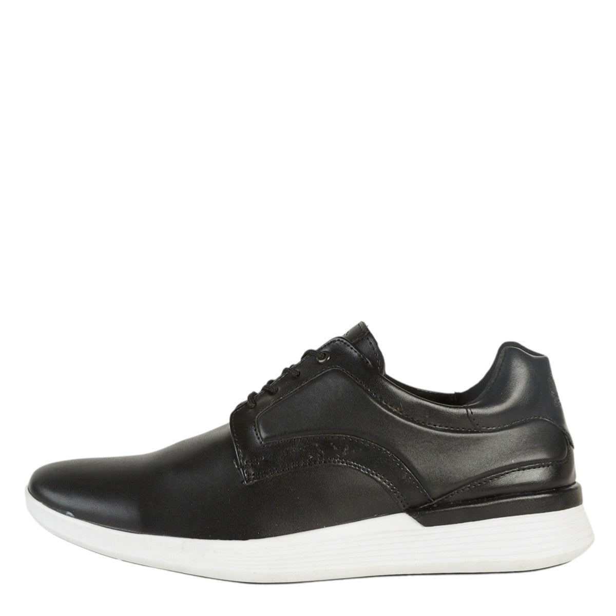 Zapato Casual Para Hombre Castalia 794-001 Negro Con Blanco