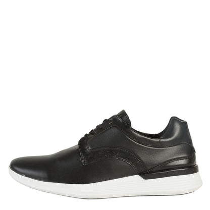 Zapato Casual Para Hombre Castalia 794-001 Negro Con Blanco