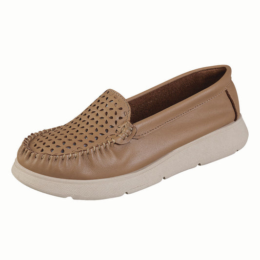 Zapato Confort Moderno Para Mujer CASTALIA 212-22 Miel