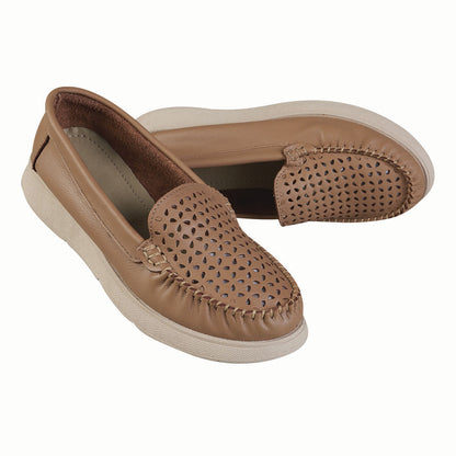 Zapato Confort Moderno Para Mujer CASTALIA 212-22 Miel