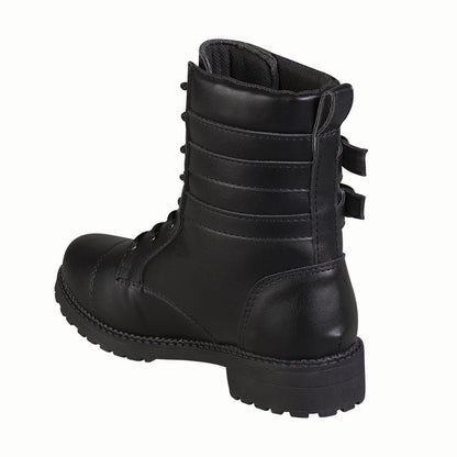 Botin Para Mujer CASTALIA 388-22 Negro Hebillas Laterales