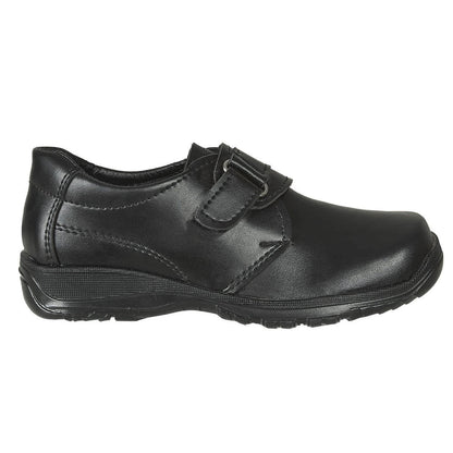 Zapato Escolar Para Niño CASTALIA Negro 508-97 Contactel Ajustable