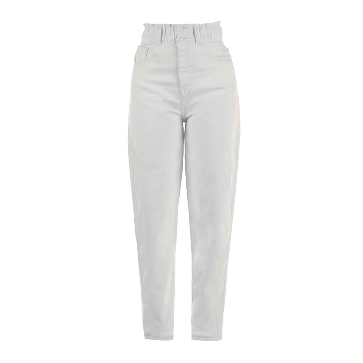 Jeans de Mezclilla Para Mujer TREVO 967-07 Blanco
