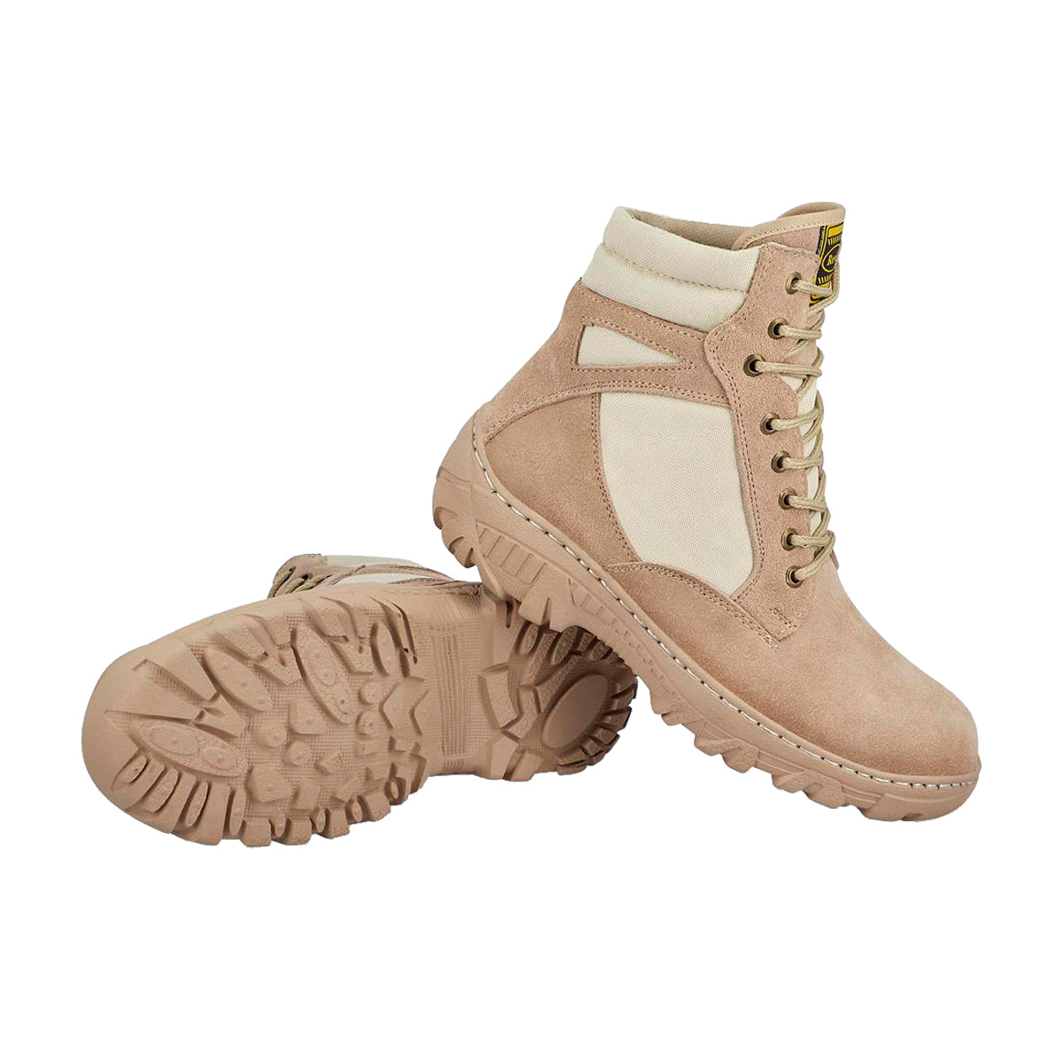 Bota Industrial Para Hombre CASTALIA 210-08 Beige