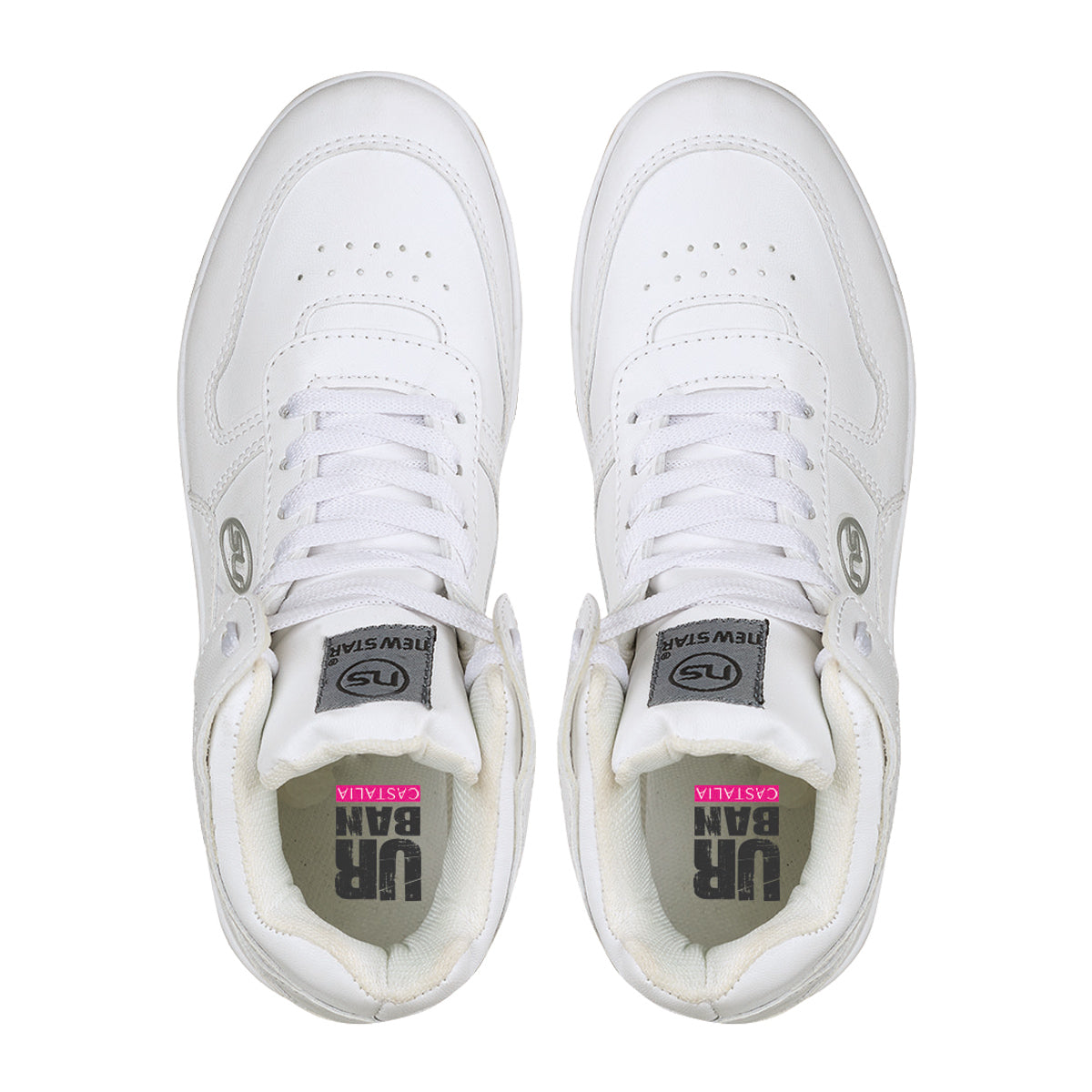 Tenis Urbano Para Mujer CASTALIA 600-53 Blanco